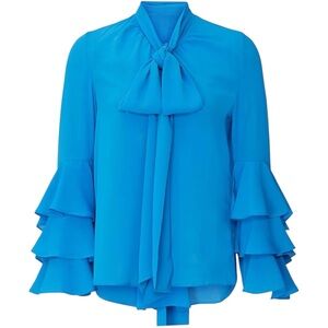 Prabal Gurung Collective X RTR Flare Sleeve Blouse